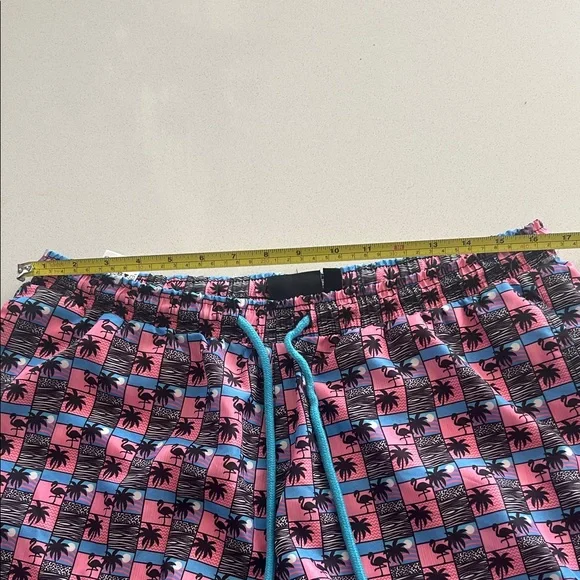 WeSC Zack Paradise Lost Scenery AOP 5" Swim Trunks. - Picture 7 of 10